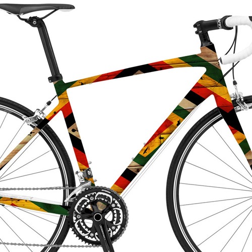 [그래피커] LK AFRICA-bike-08 자전거스티커
