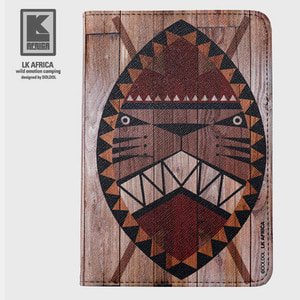 [돌돌] LK AFRICA-passport-wallets-02 아프리카 캠핑 아웃도어 사자 둔바 캐릭터 디자인 여권 케이스 지갑