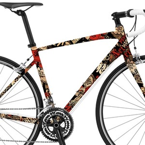 [그래피커] DMK-bike-06 MTB 로드자전거 로드바이크 픽시 BMX 자전거 프레임 랩핑 튜닝 스티커 스킨 데칼 