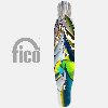 [그래피커] fico_Longboard_10 익스트림 낚시 캐릭터 브랜드 피코 롱보드 데크 튜닝 스티커 스킨 데칼 그래피커