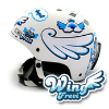 [그래피커] 0006-Wing frevi-01 윙프레비 천사 날개 원숭이 캐릭터디자인 스노우보드  헬멧 튜닝 스티커 스킨 데칼