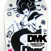 [그래피커] 0002-DMK JAPAN-deck-DIY  스노우보드 데크 튜닝 스티커 스킨