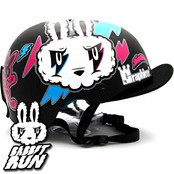 [그래피커] 0005-Bike Rabbit-Helmet-09  바빗런 토끼 스노우보드 헬멧 튜닝 스티커 스킨 