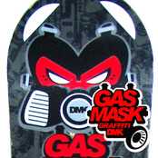 [그래피커] 0008-DMK GAS MASK-deck-DIY  스노우보드 데크 튜닝 스티커 스킨
