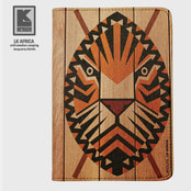 [돌돌] LK AFRICA-passport-wallets-04 아프리카 캠핑 아웃도어 호랑이 타이거 캐릭터 디자인 여권 케이스 지갑 