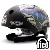 [돌돌] 0027-FICO-Helmet-06  익스트림 낚시브랜드 피코 스노우보드 헬멧 튜닝 스티커 스킨 데칼 그래피커