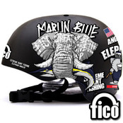 [돌돌] 0027-FICO-Helmet-10 익스트림 낚시브랜드 피코 스노우보드 헬멧 튜닝 스티커 스킨 데칼 그래피커