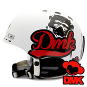 [그래피커] 0008-DMK-Helmet-05    그래피티 아티스트 데빌몽키 캐릭터 스노우보드 헬멧 튜닝 스티커 스킨