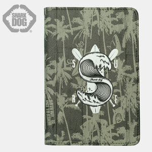 [돌돌] Shark dog-passport-wallets-01 서핑 불독 상어 샤크독 캐릭터 디자인 여권 케이스 지갑