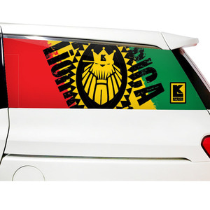 [돌돌] LK-AFRICA-carnival-01 아프리카 감성 캠핑 사자 라스타 자메이카 올뉴 카니발 자동차 유리 튜닝 스티커 스킨 그래피커 &amp;#61480;