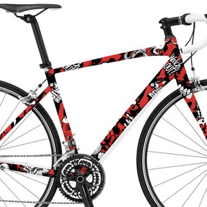 [그래피커] DMK-bike-03 MTB 로드자전거 로드바이크 픽시 BMX 자전거 프레임 랩핑 튜닝 스티커 스킨 데칼 