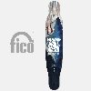 [그래피커] fico_Longboard_06 익스트림 낚시 캐릭터 브랜드 피코 롱보드 데크 튜닝 스티커 스킨 데칼 그래피커