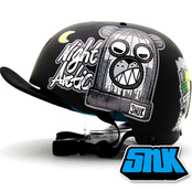[그래피커] 0017-SNUK-Helmet-04  북극곰 스노우보더 스노우보드 헬멧 튜닝 스티커 스킨 