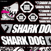 [그래피커] Shark dog-POINT-01 자전거 포인트 스티커