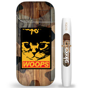 [돌돌디자인] WOOPS_iqos_10 스케이트보드 타는 고양이 웁스 캐릭터 그래픽 디자인 아이코스 2.4 플러스 iqos 2.4 plus 전자담배 튜닝 스티커 스킨 그래피커 