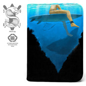 [돌돌] Shark dog-passport-wallets-09 상어 강아지 샤크독 서핑 하와이 캐릭터 그래픽 디자인 여행 여권 케이스 지갑