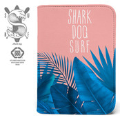 [돌돌] Shark dog-passport-wallets-27 상어 강아지 샤크독 서핑 하와이 캐릭터 그래픽 디자인 여행 여권 케이스 지갑